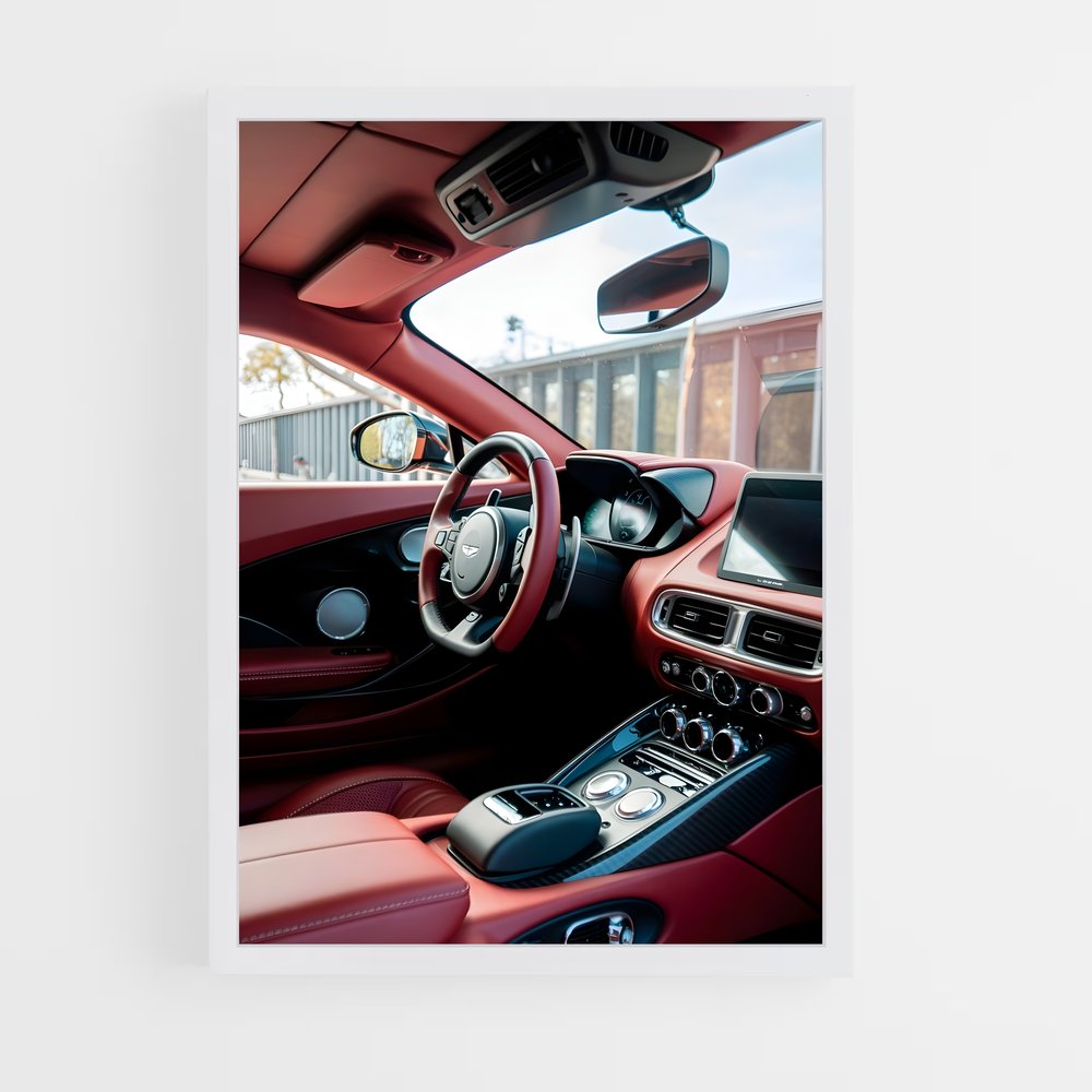 Poster Porsche GTS Interior – affiche Aston Martin (vue 3)